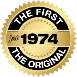 The First, The Original, Since 1974, Badge of Honor