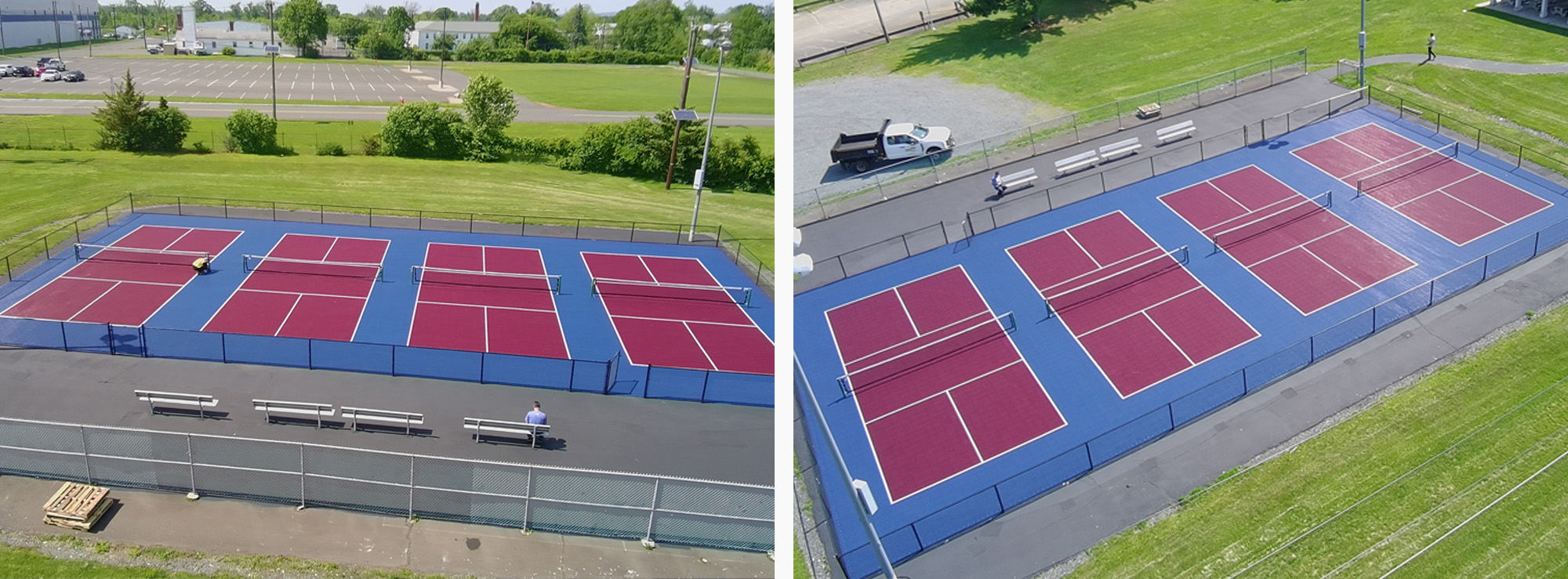 After Pickleball Courts