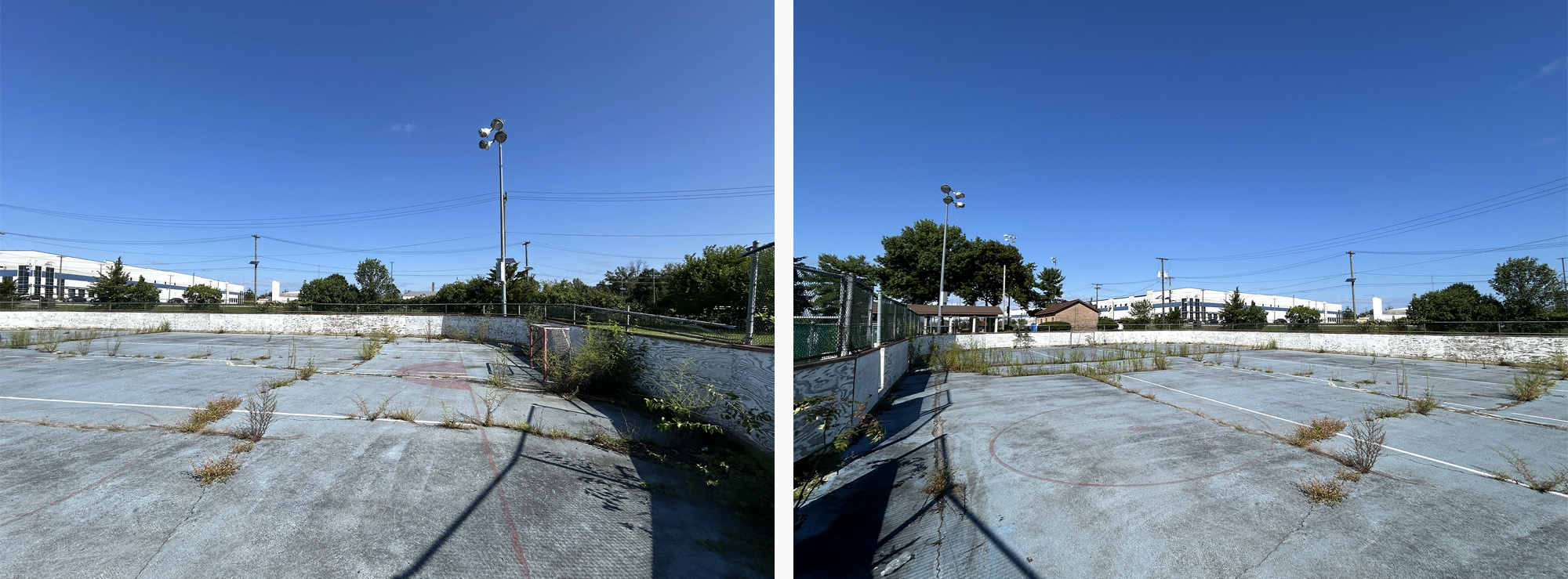 Before Pickleball Courts