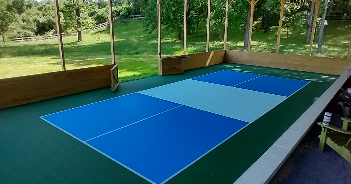 Pickleball Flooring Pickleball Court Material » Mateflex