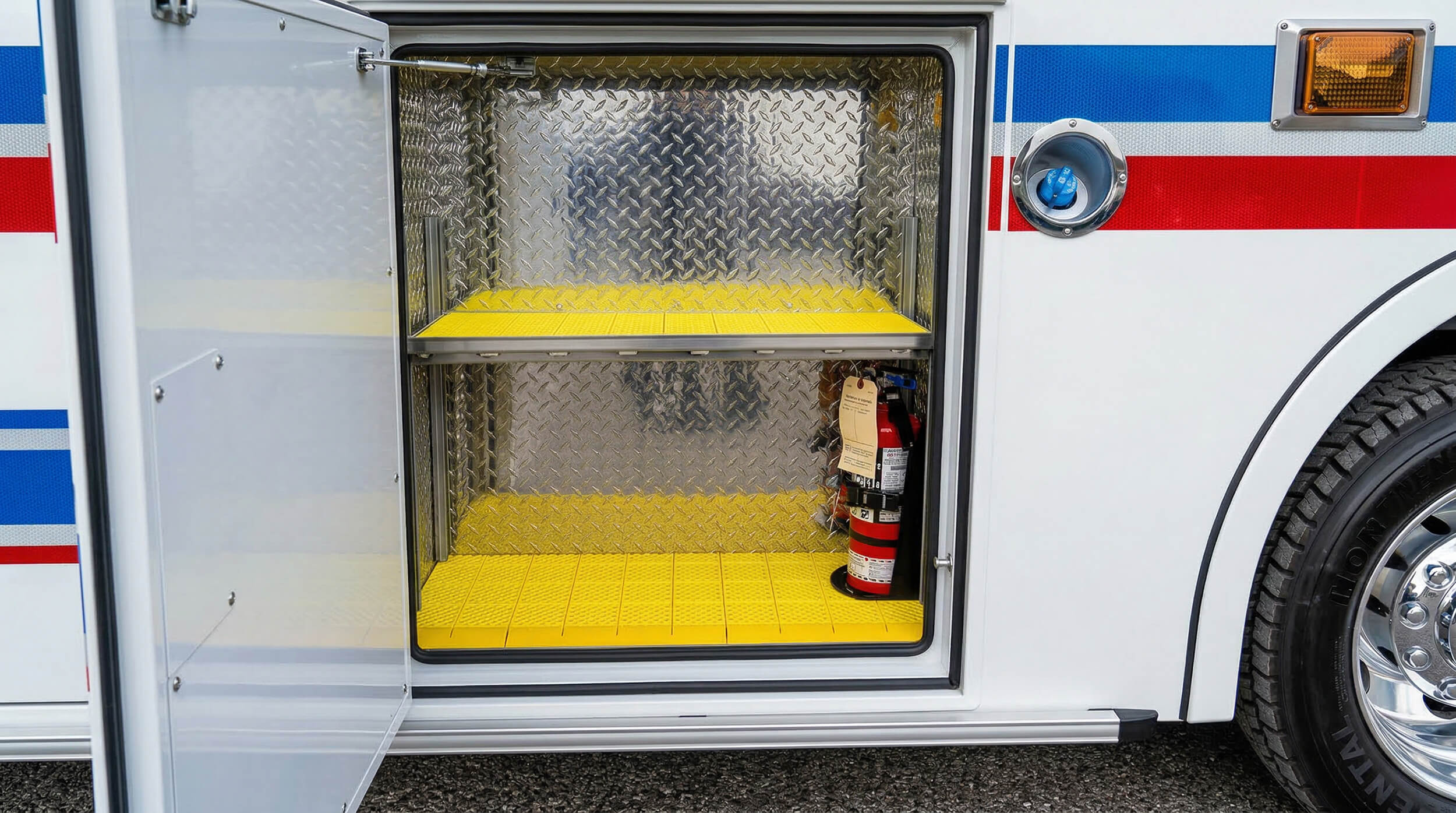 Ambulance and Fire Truck Compartment Flooring