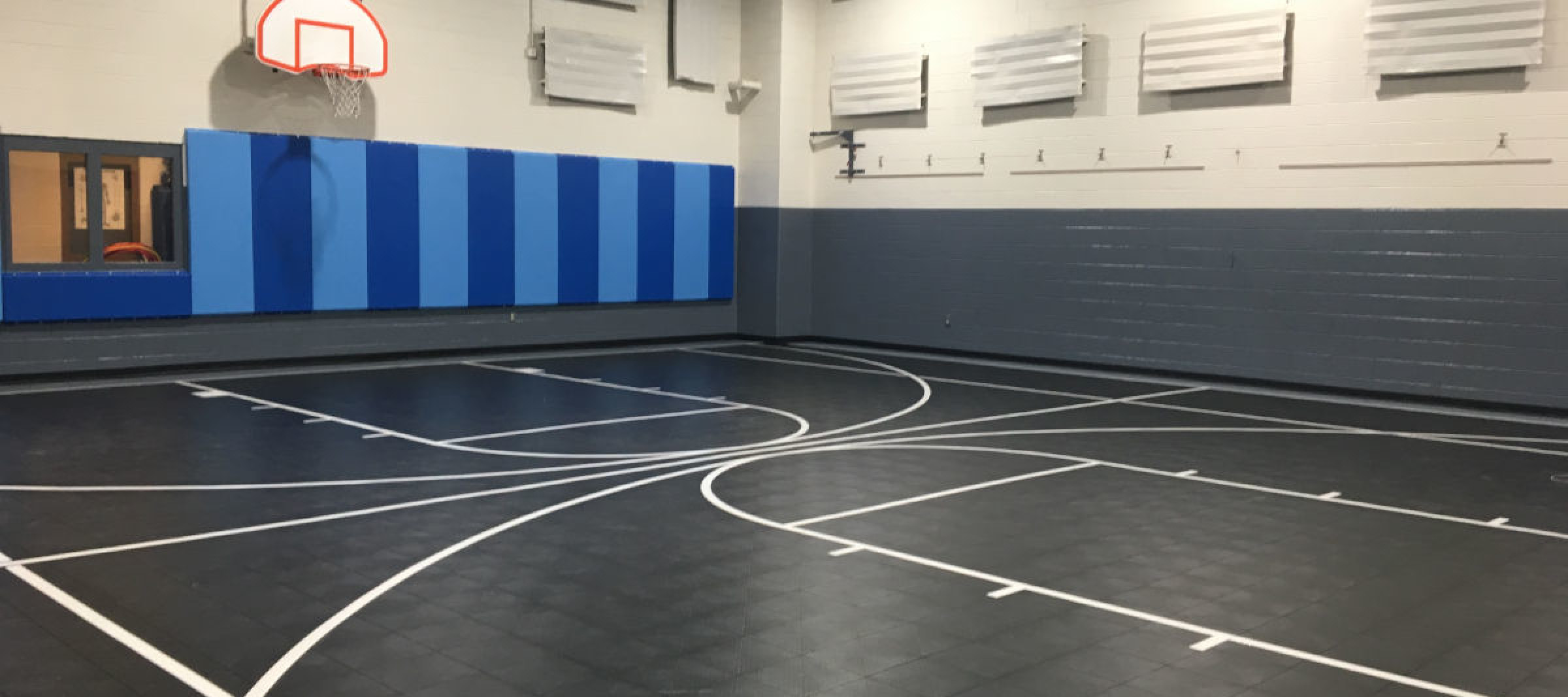 Synthetic Basketball Court