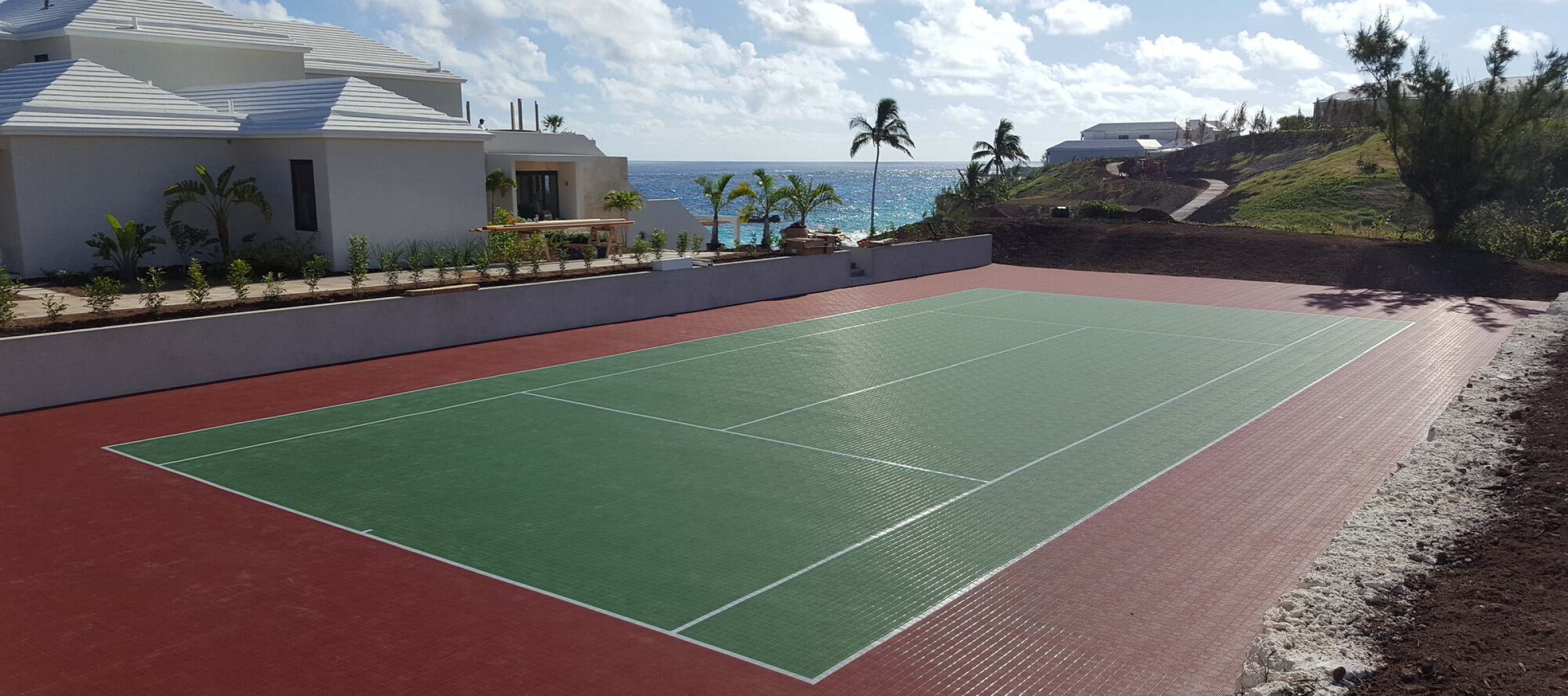 Multi Purpose Court Design, Tennis, Basketball, Volleyball