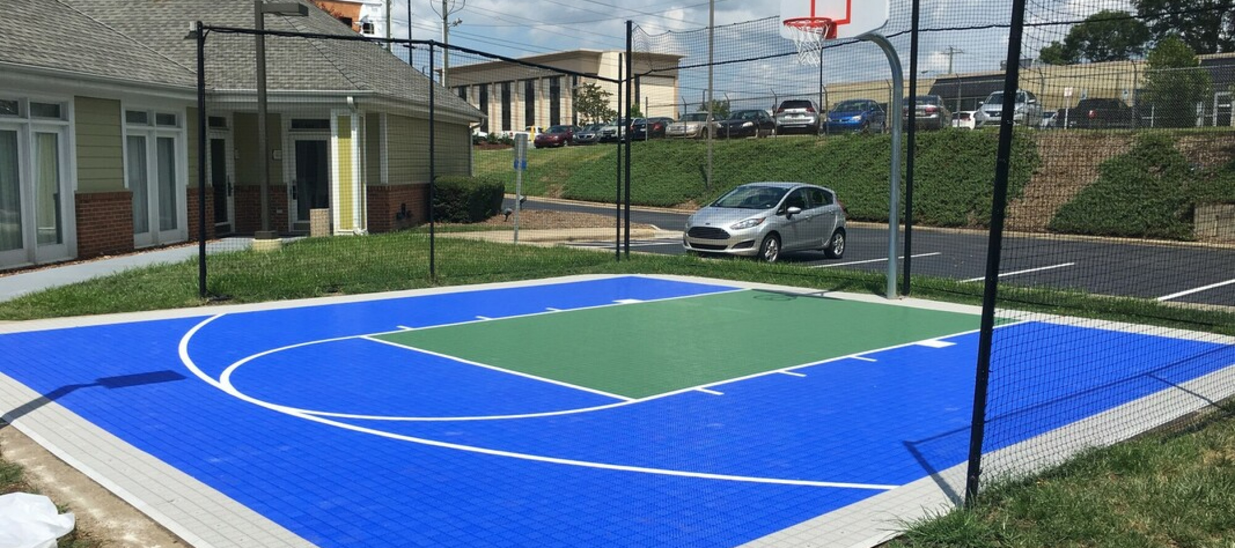 Outdoor Basketball Court