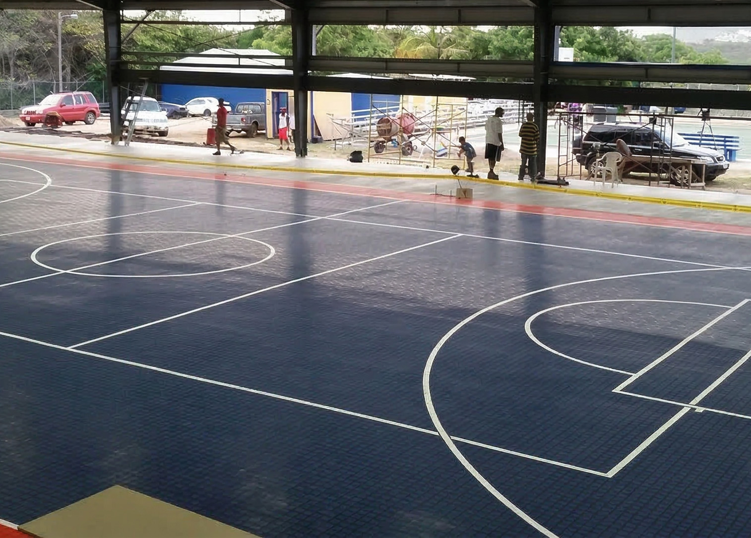Mateflex Outdoor Gymnasium Flooring