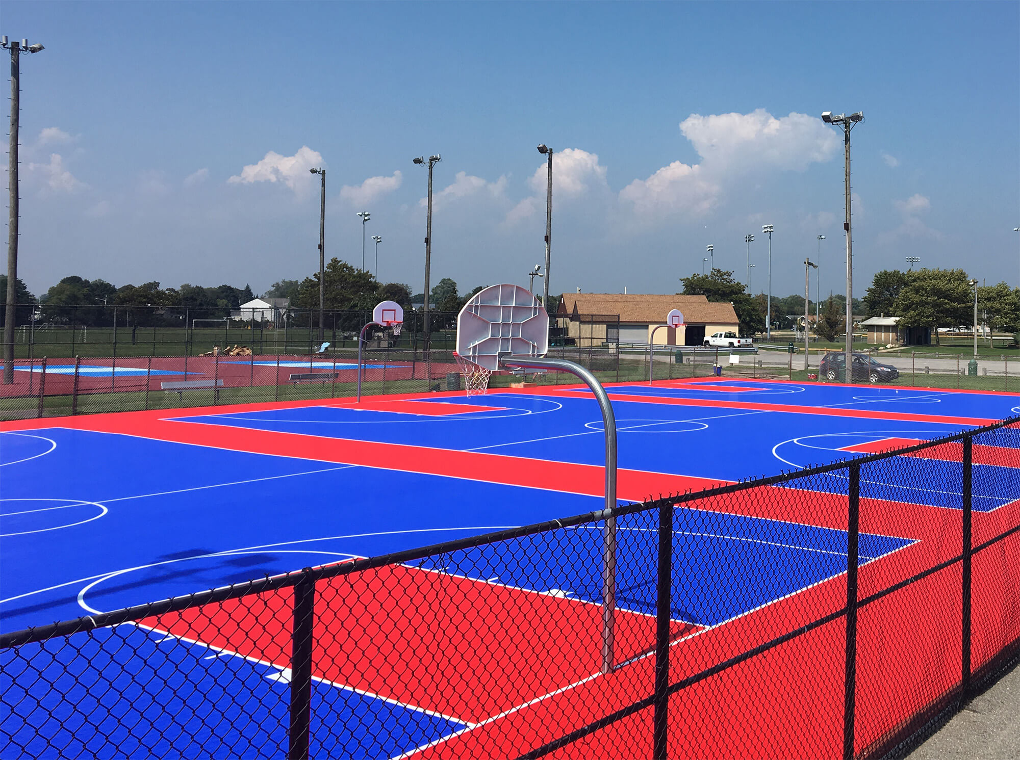 Outdoor Basketball Courts