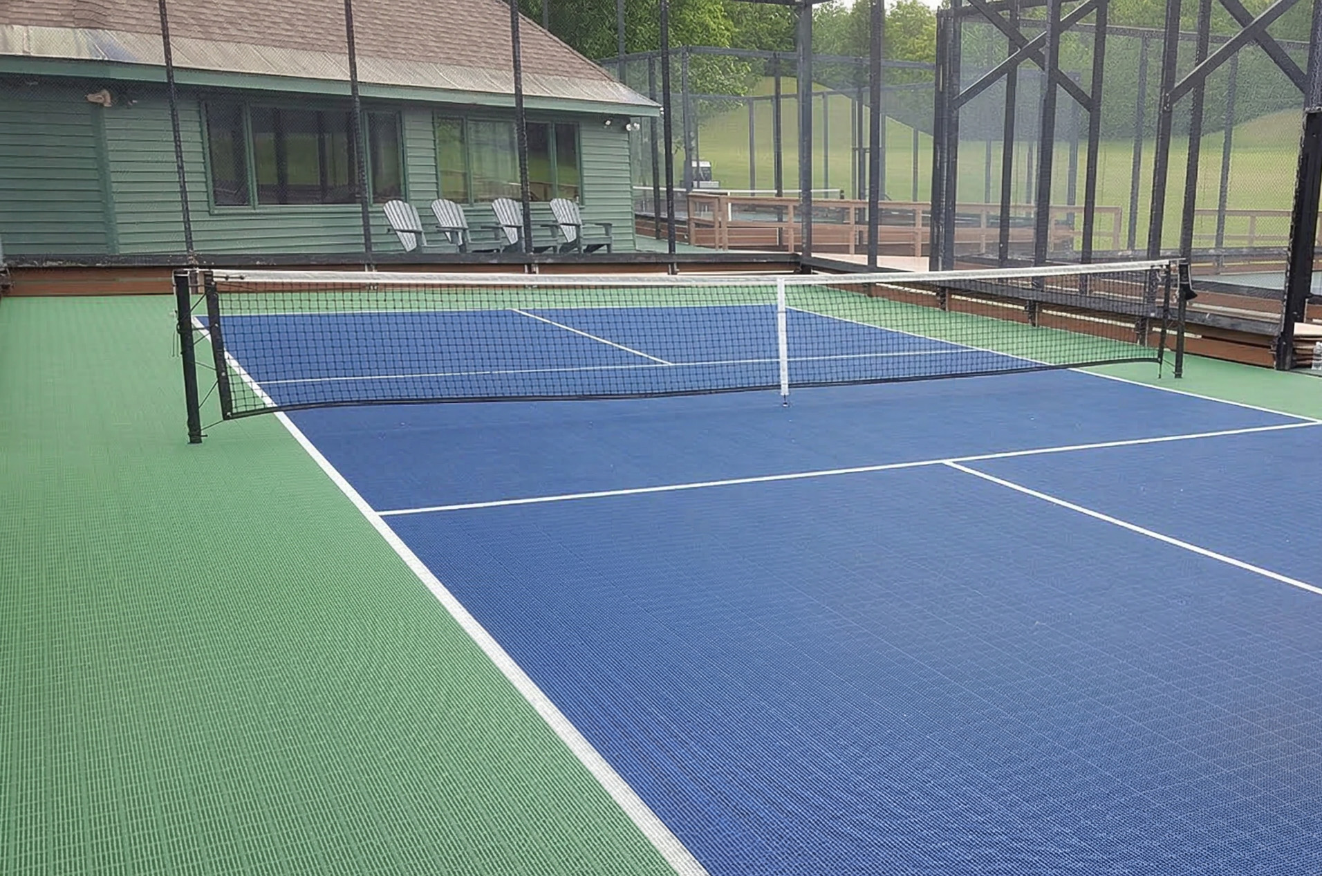 Outdoor Pickleball Court