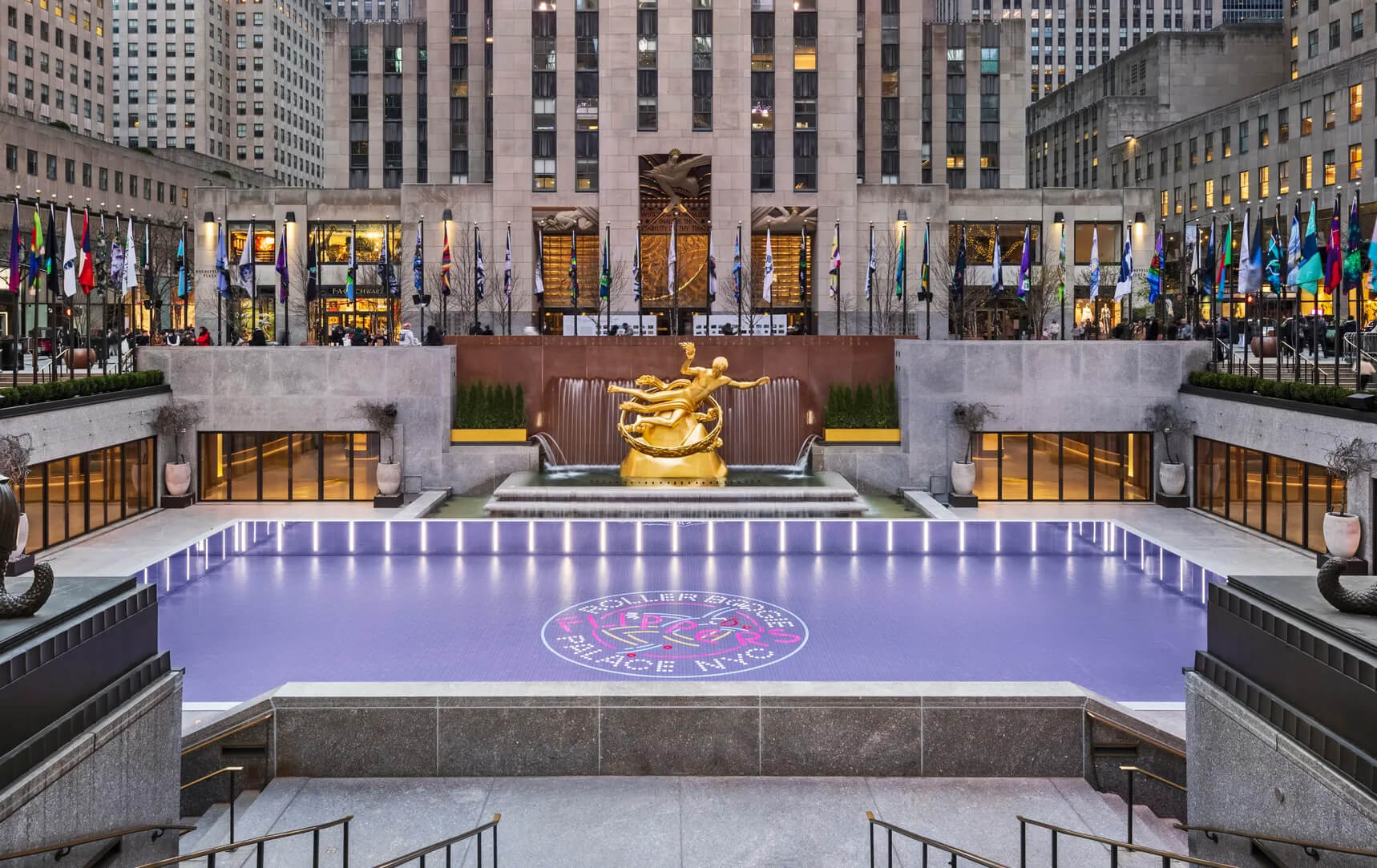 Rockefeller Center skating rink
