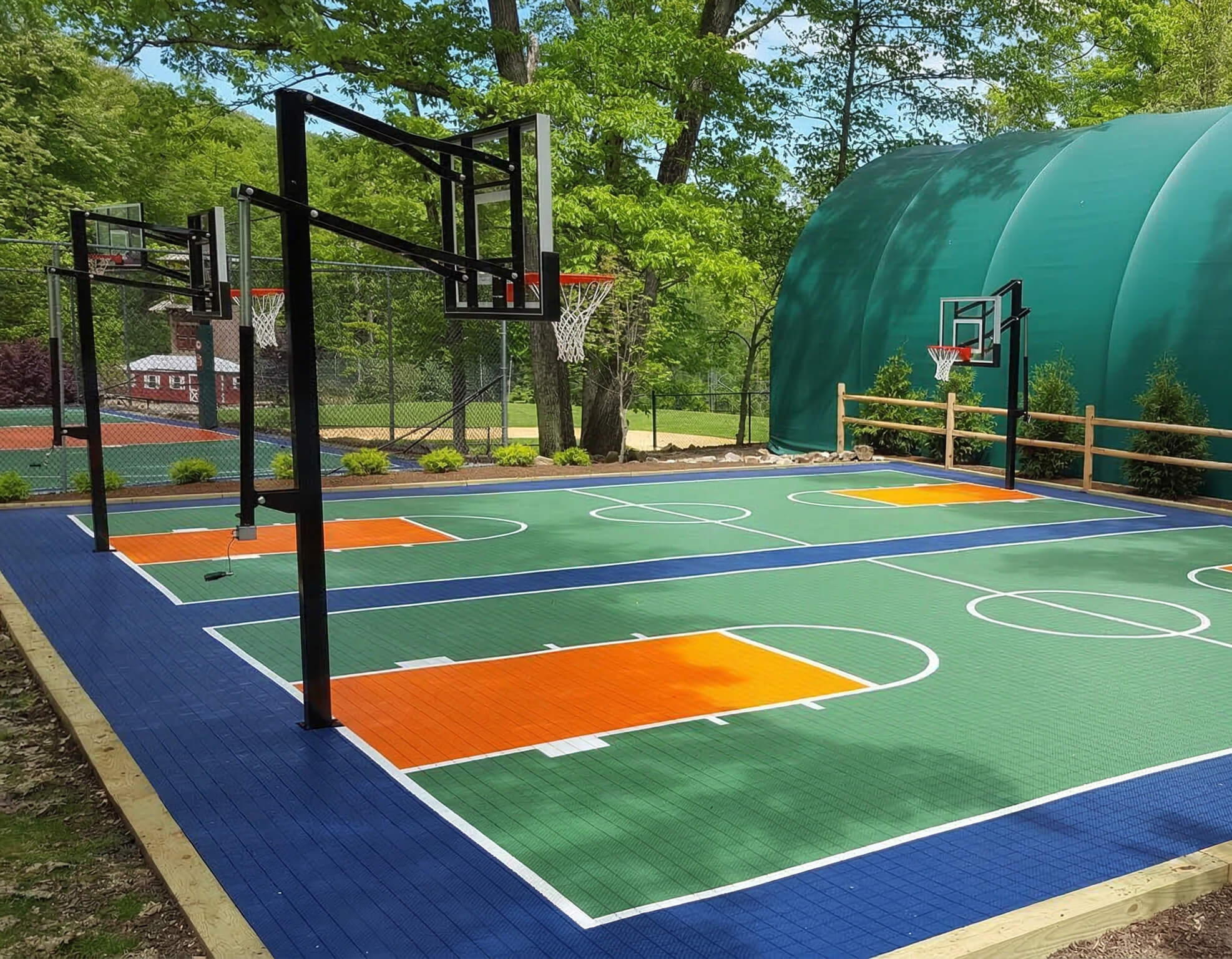 performance basketball courts