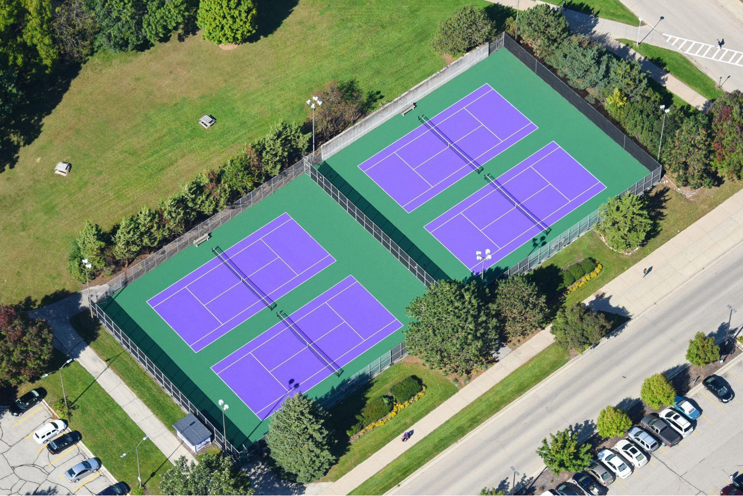 performance tennis courts