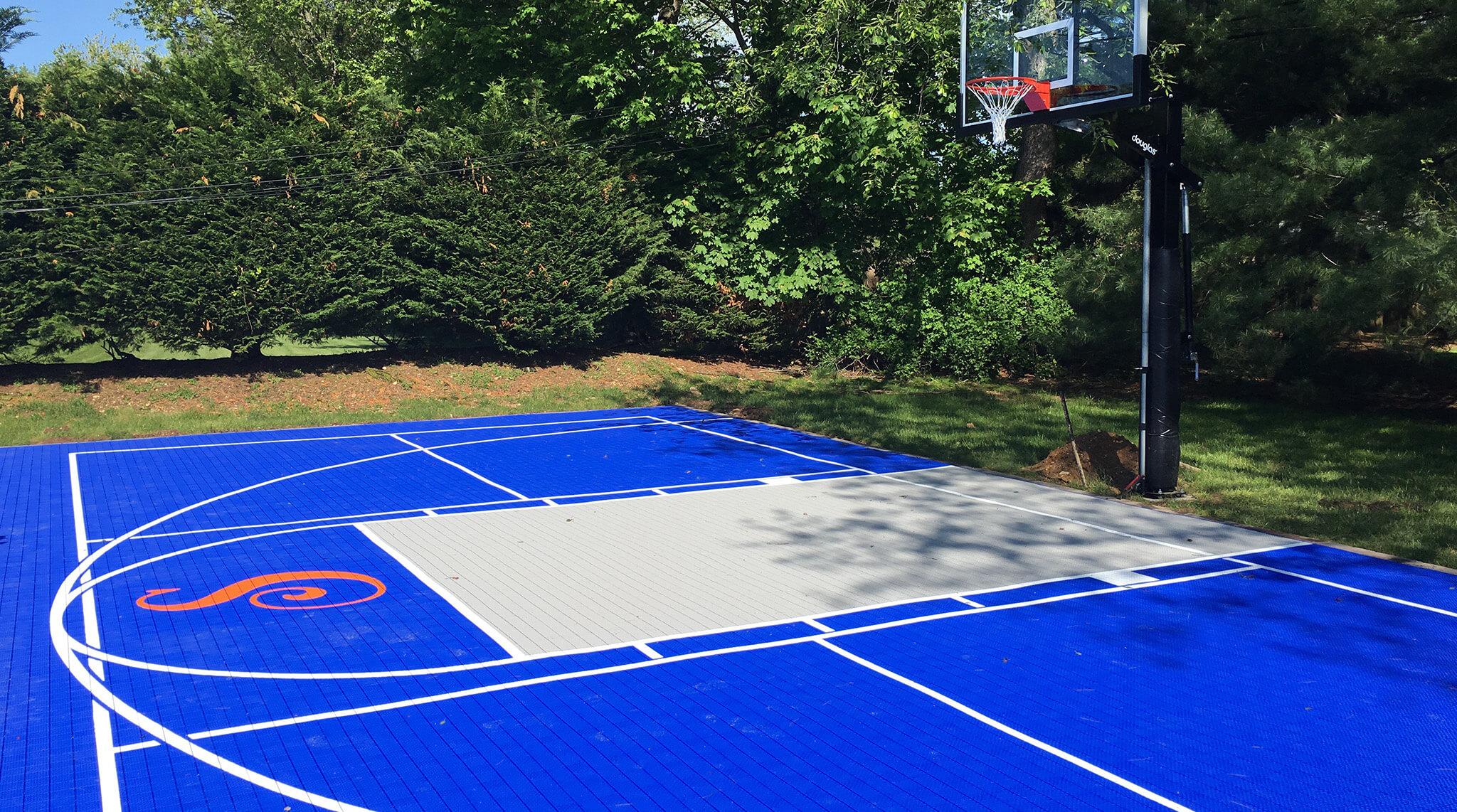 Basketball Court in Backyard Multi Sport Home