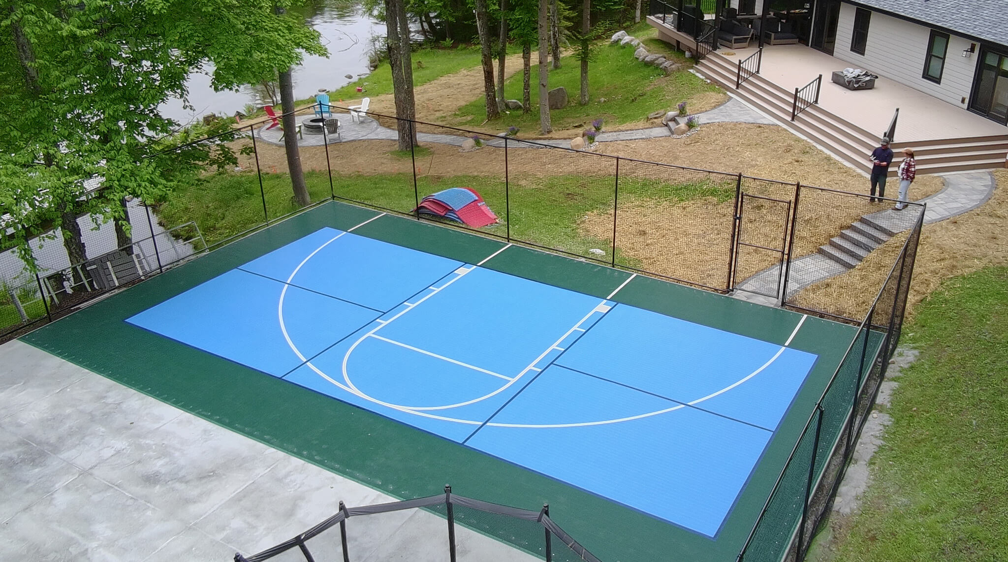 Backyard Pickleball Court