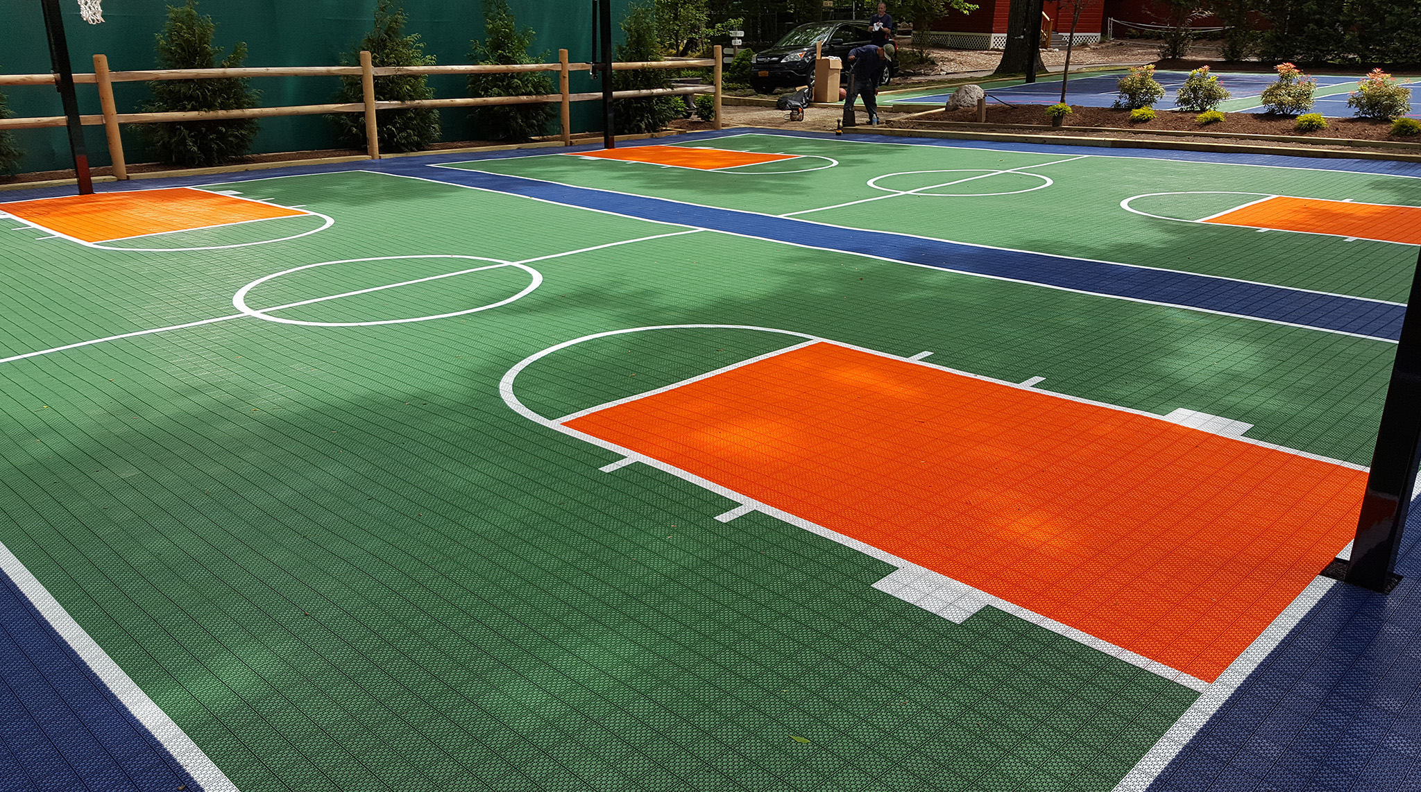 Commercial Basketball Court