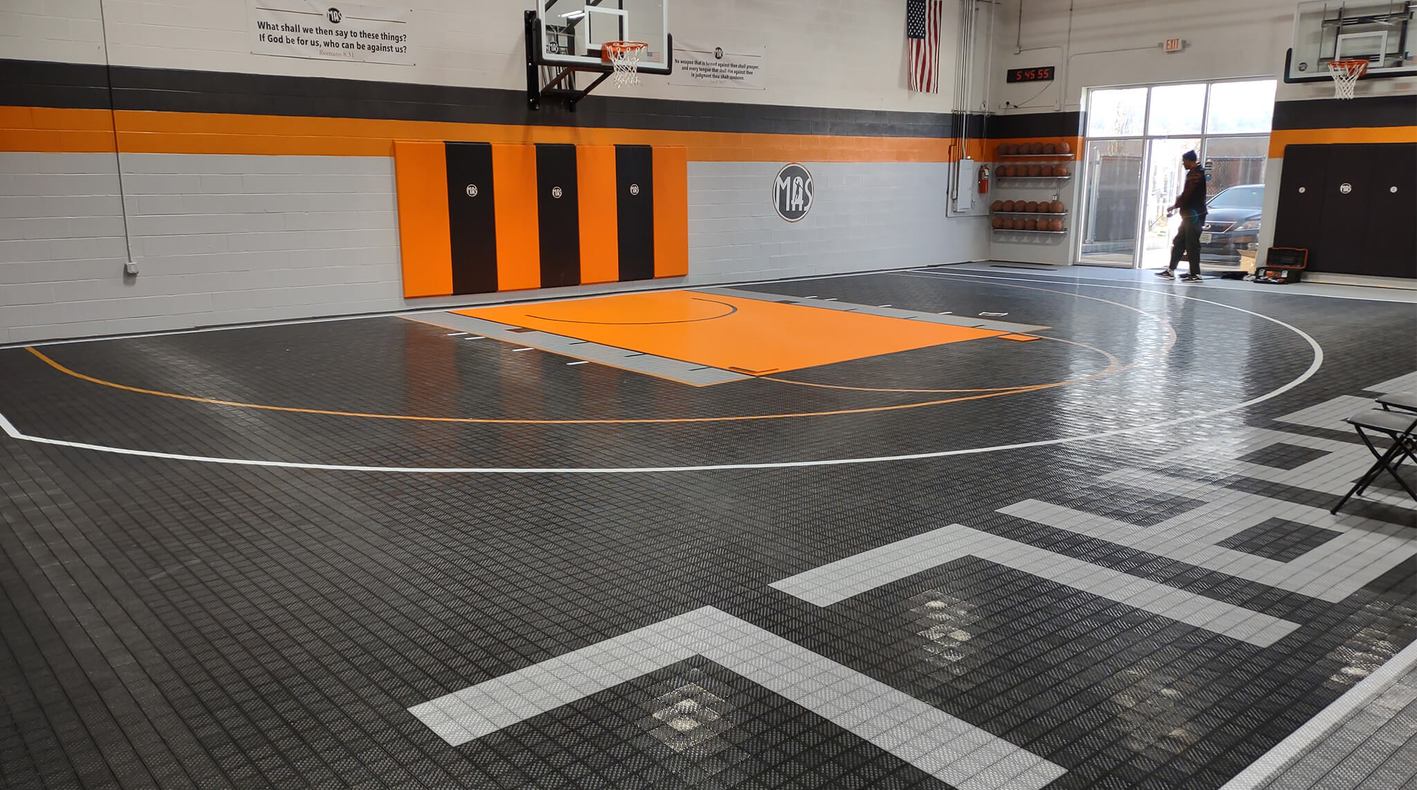 Commercial Basketball Court