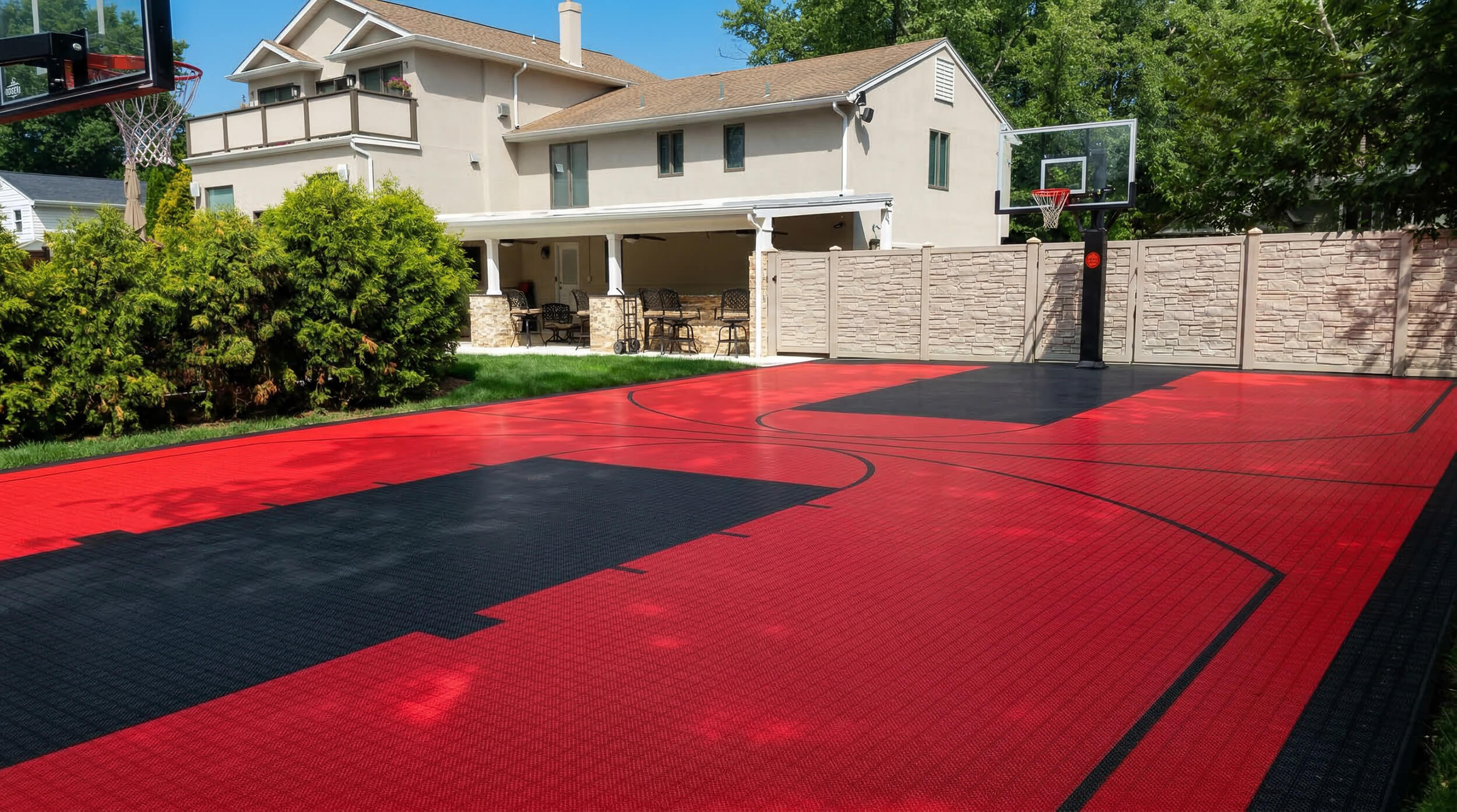 Home Basketball Court