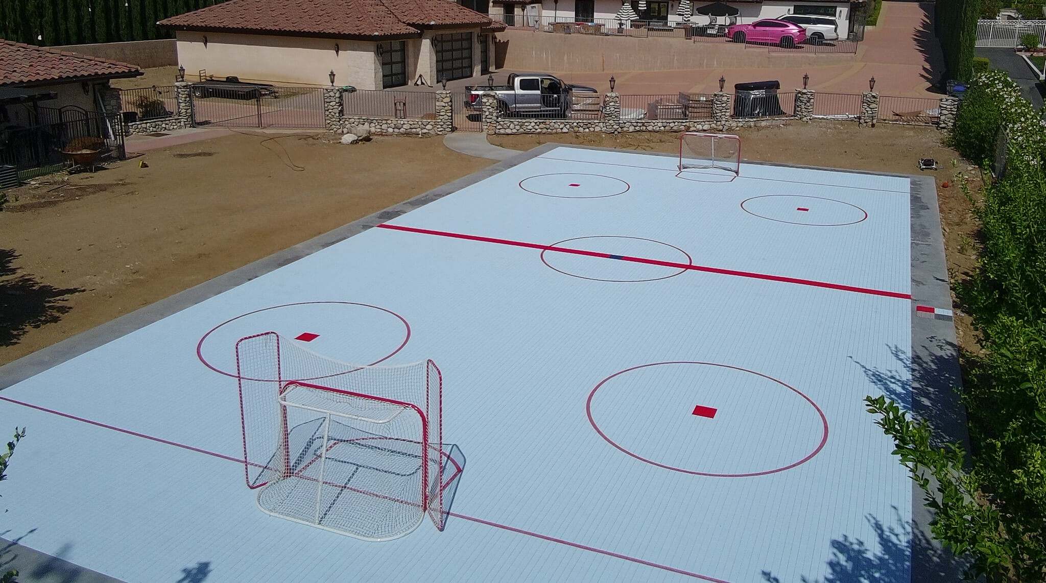 Home Inline Hockey court