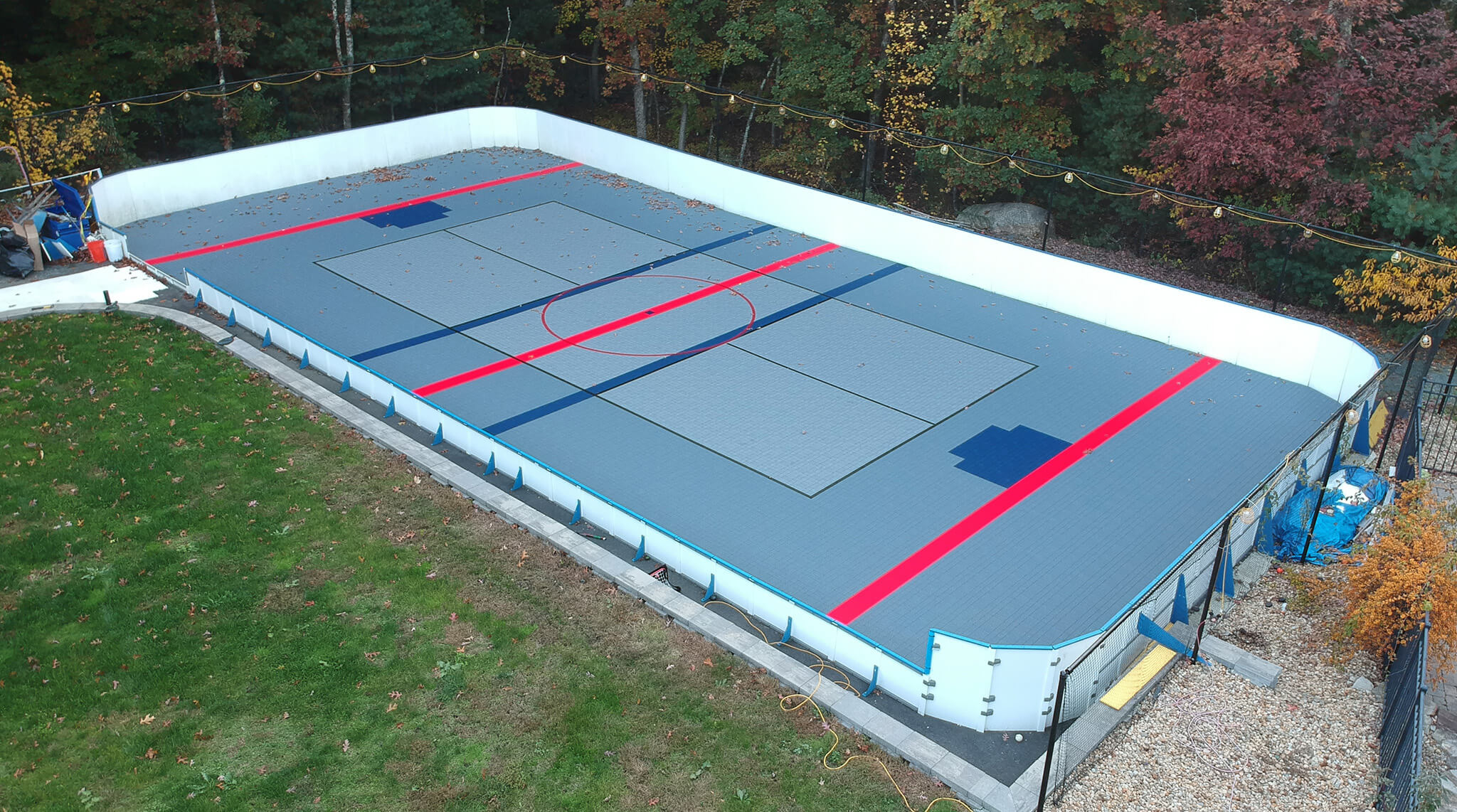 Home Inline Hockey court