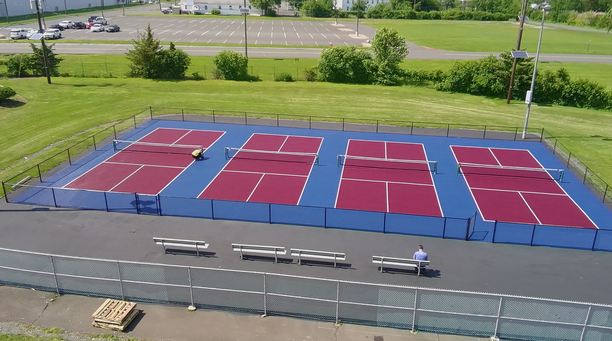 professional pickleball court 5