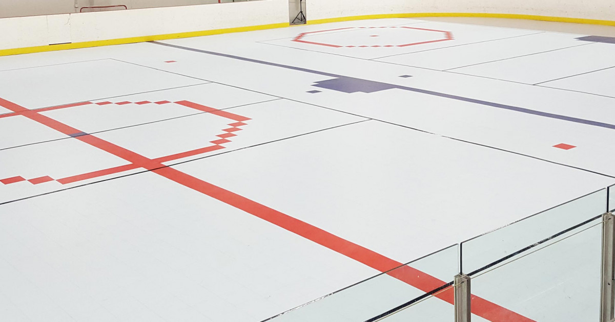 Hockey Floor Tiles Roller Hockey Tiles » Mateflex » Mateflex