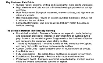 Inline Hockey Buyers Guide Downloadable PDF  Mateflex v2